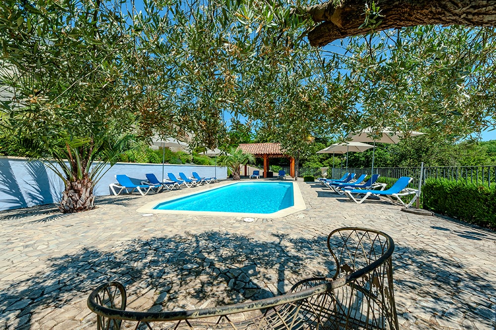 Private pool and terrace