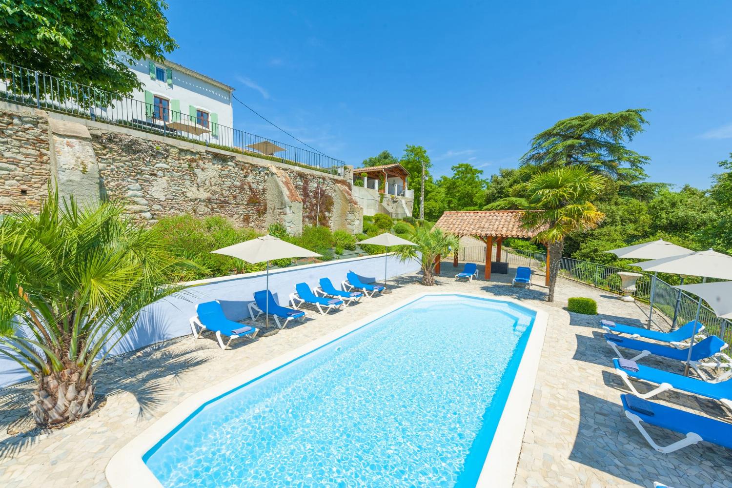 Private pool and terrace