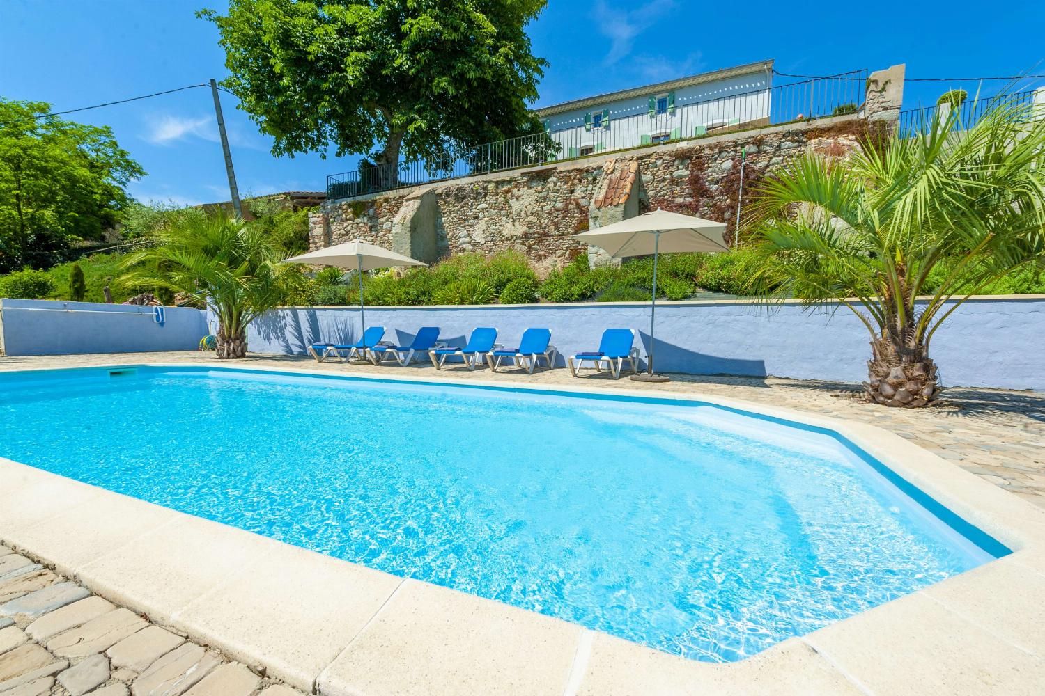 Private pool and terrace