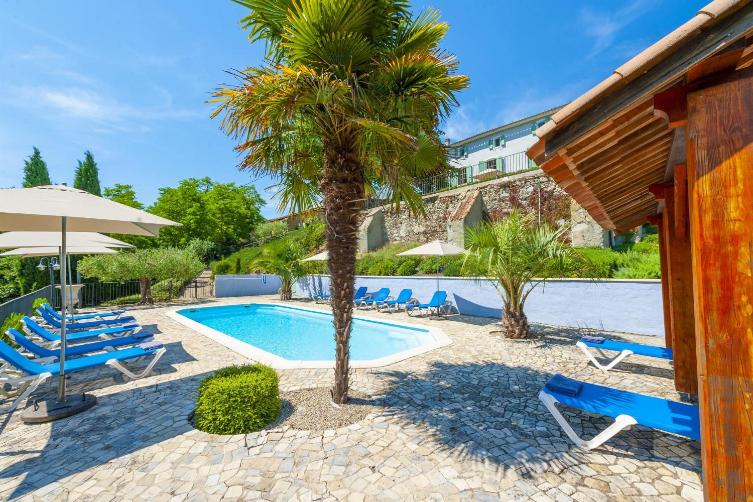 Private pool and terrace