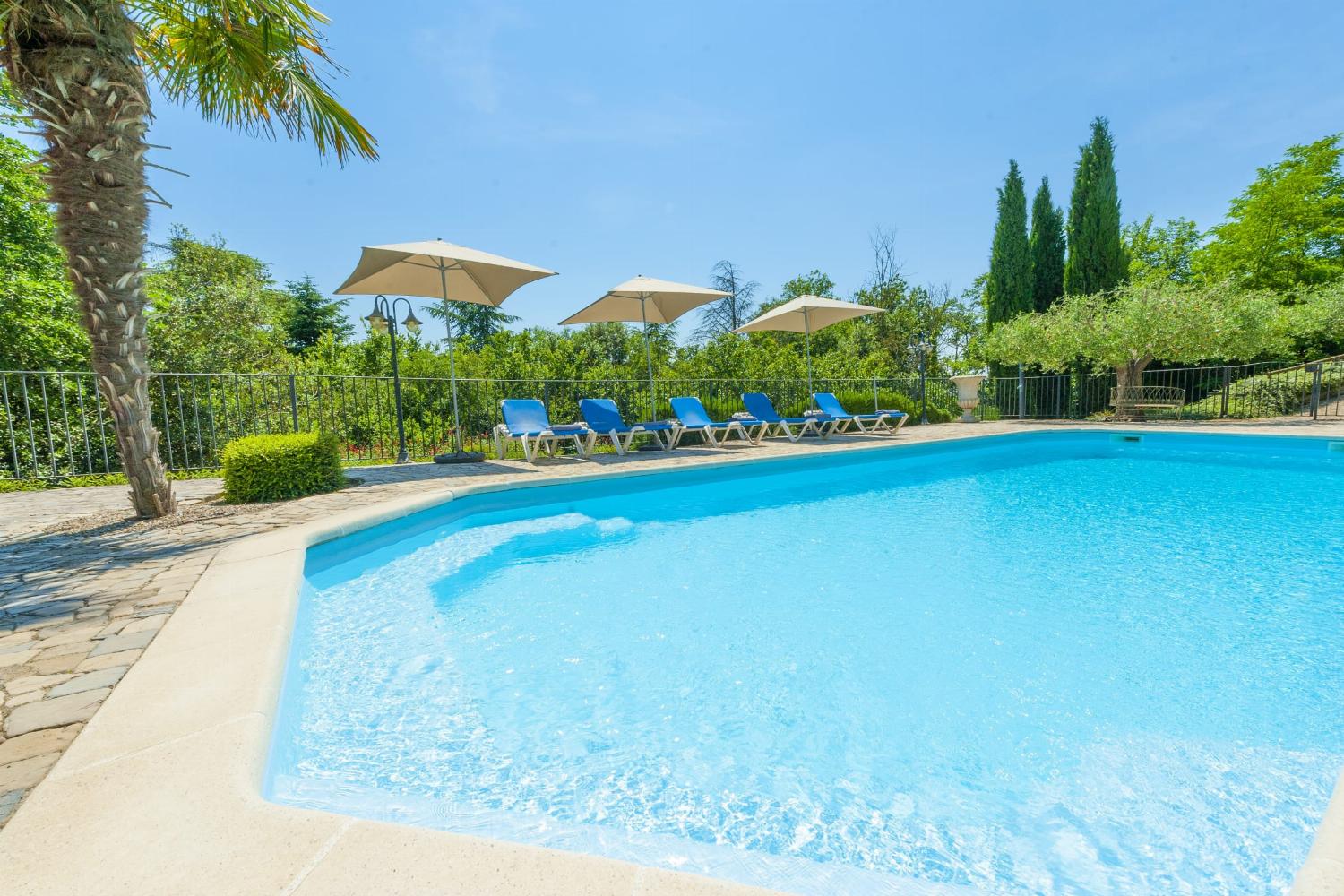 Private pool and terrace