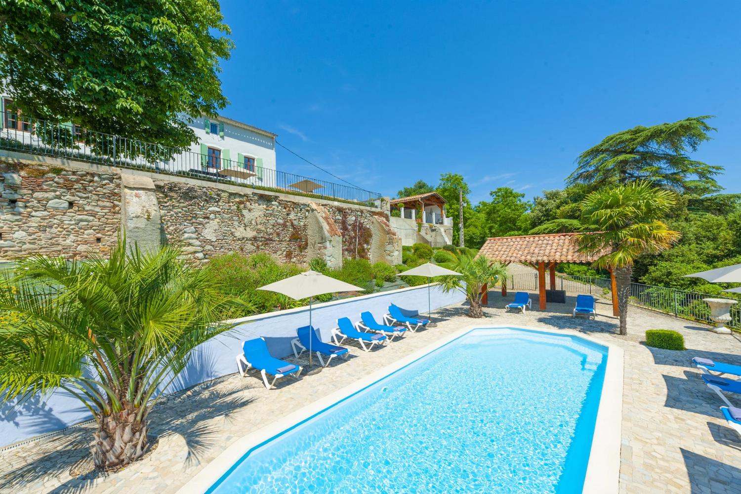 Private pool and terrace