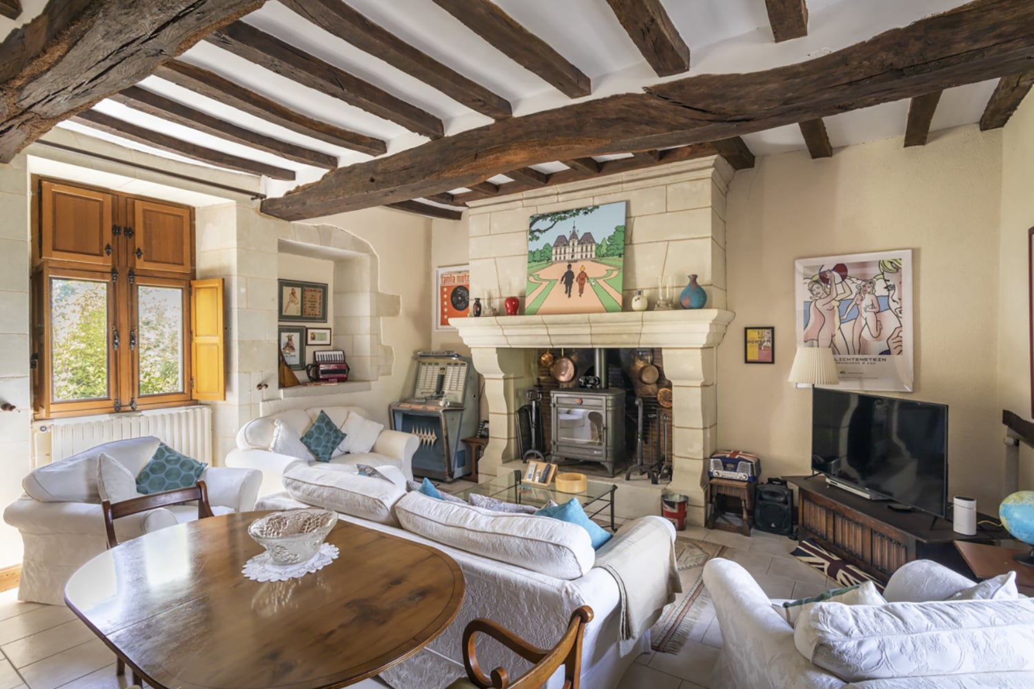 Sitting room | Holiday home in Pays de la Loire Sitting room | Holiday home in Pays de la Loire