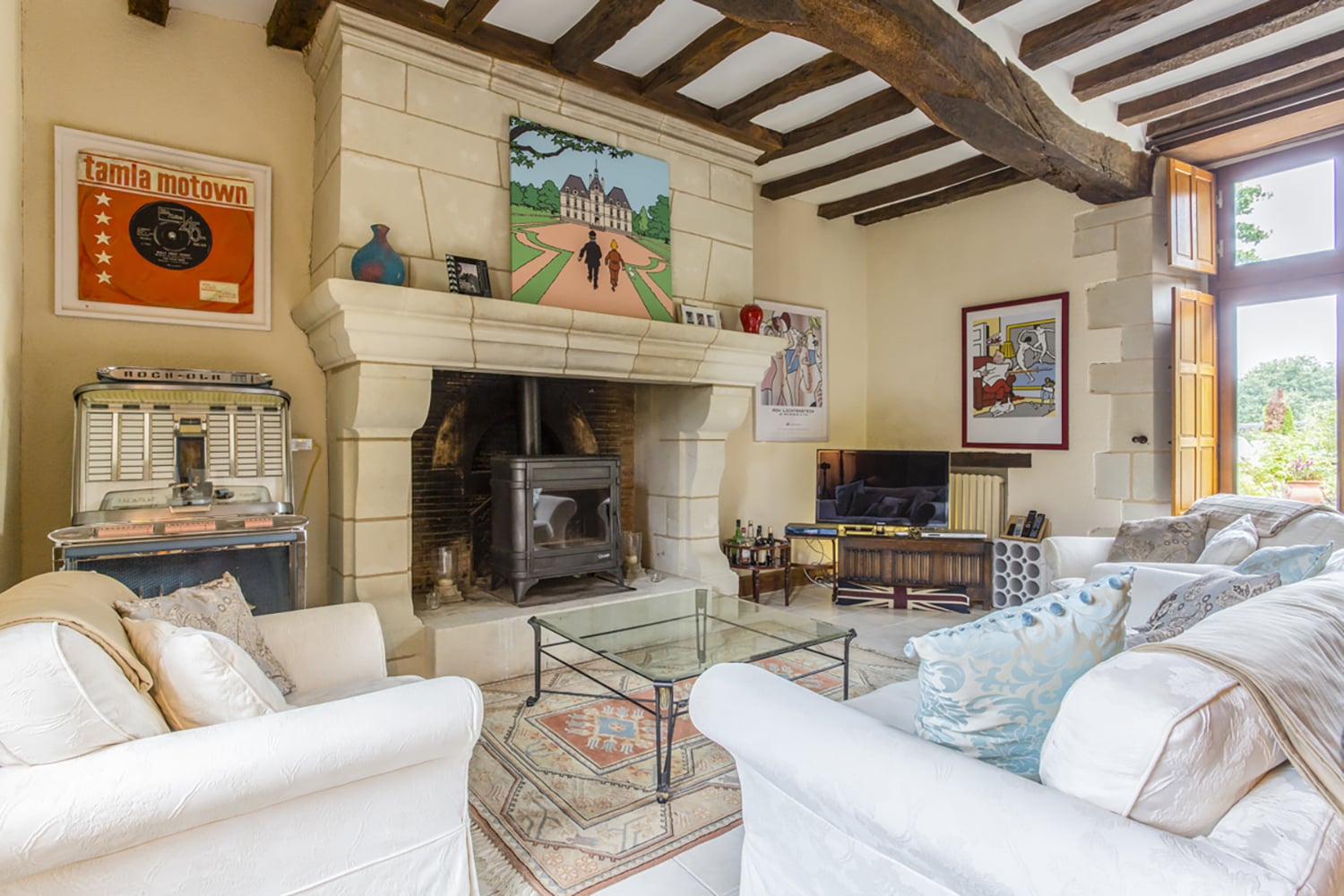 Sitting room | Holiday home in Pays de la Loire Sitting room | Holiday home in Pays de la Loire