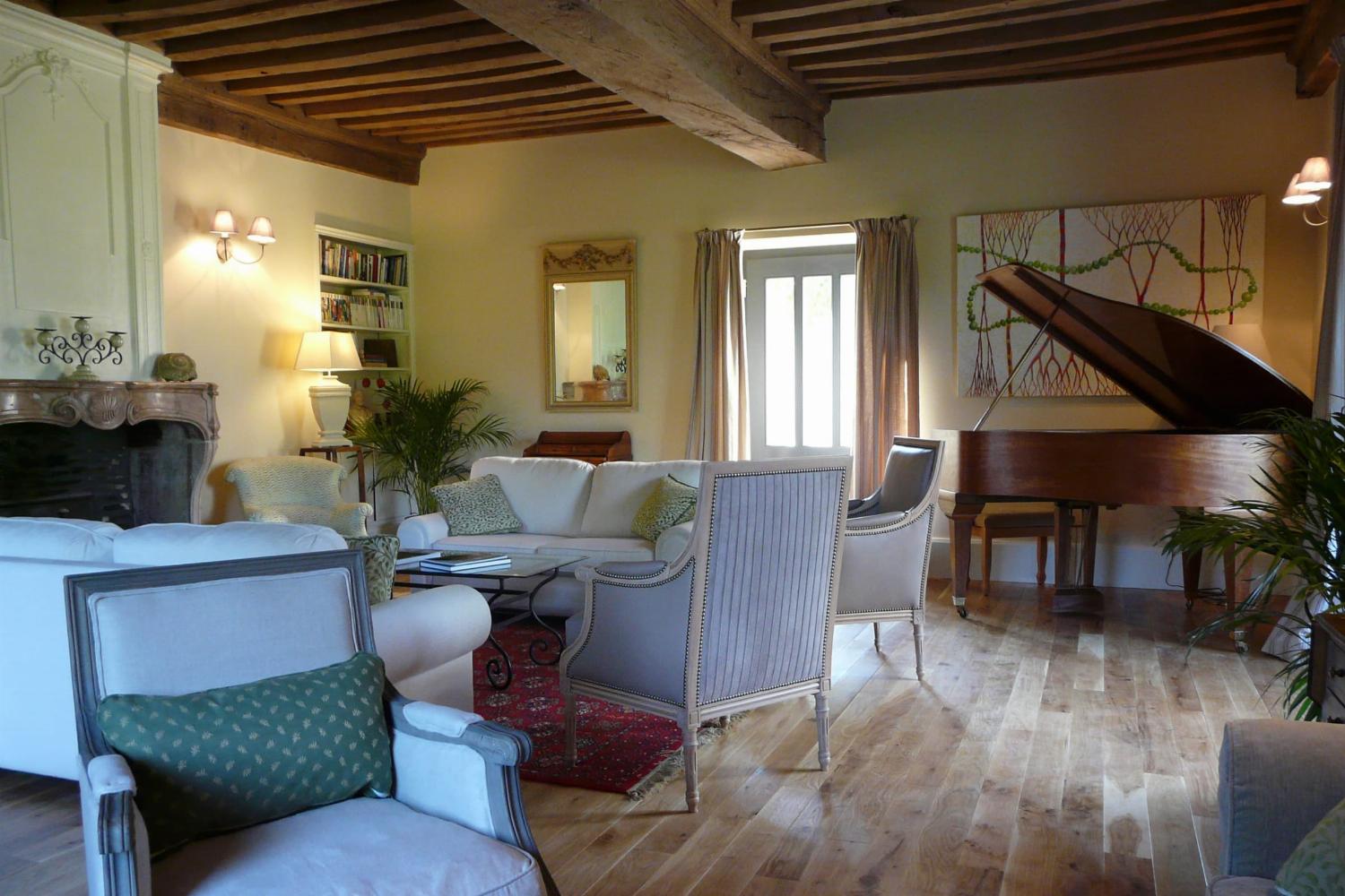 Living room | Holiday accommodation in Burgundy